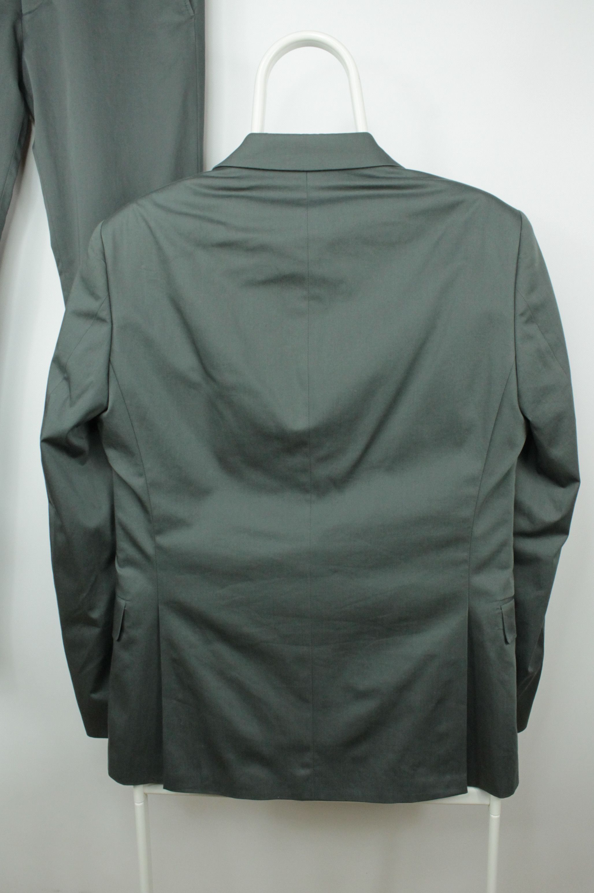 Joop! JOOP! Slim-Fit Gray Stretch Cotton Formal Pants Suit Size 34R - 4 Thumbnail