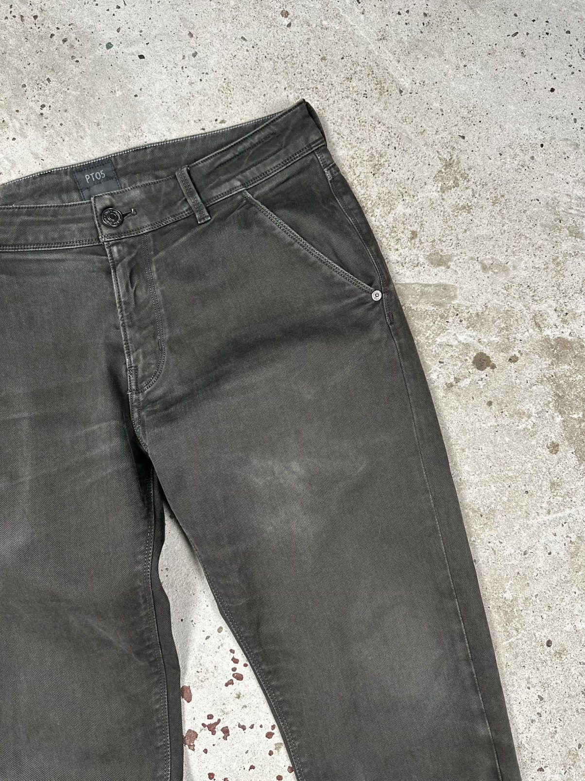 PT Torino PT05 Peakock Brown Denim Pants Jeans Beat Size US 32 / EU 48 - 6 Thumbnail