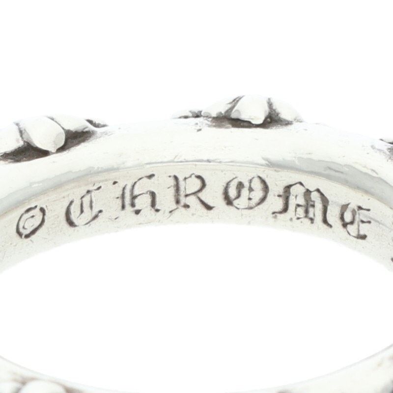 Chrome Hearts Chrome Hearts Cross Band Silver Ring Size ONE SIZE - 3 Thumbnail