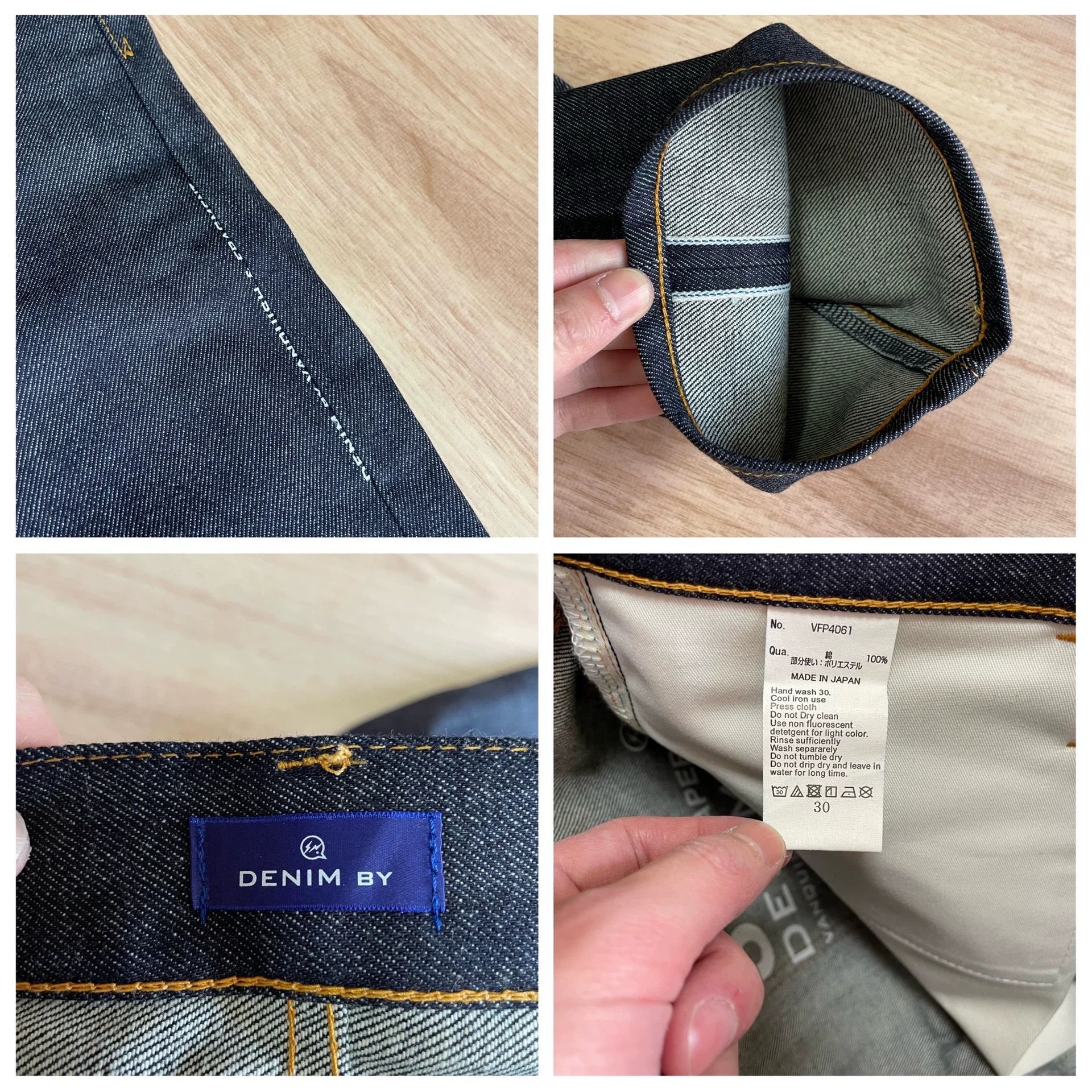 Fragment Design FRAGMENT x VANQUISH Green Flash Raw 9-Jeans W30 New Size US 30 / EU 46 - 7 Thumbnail