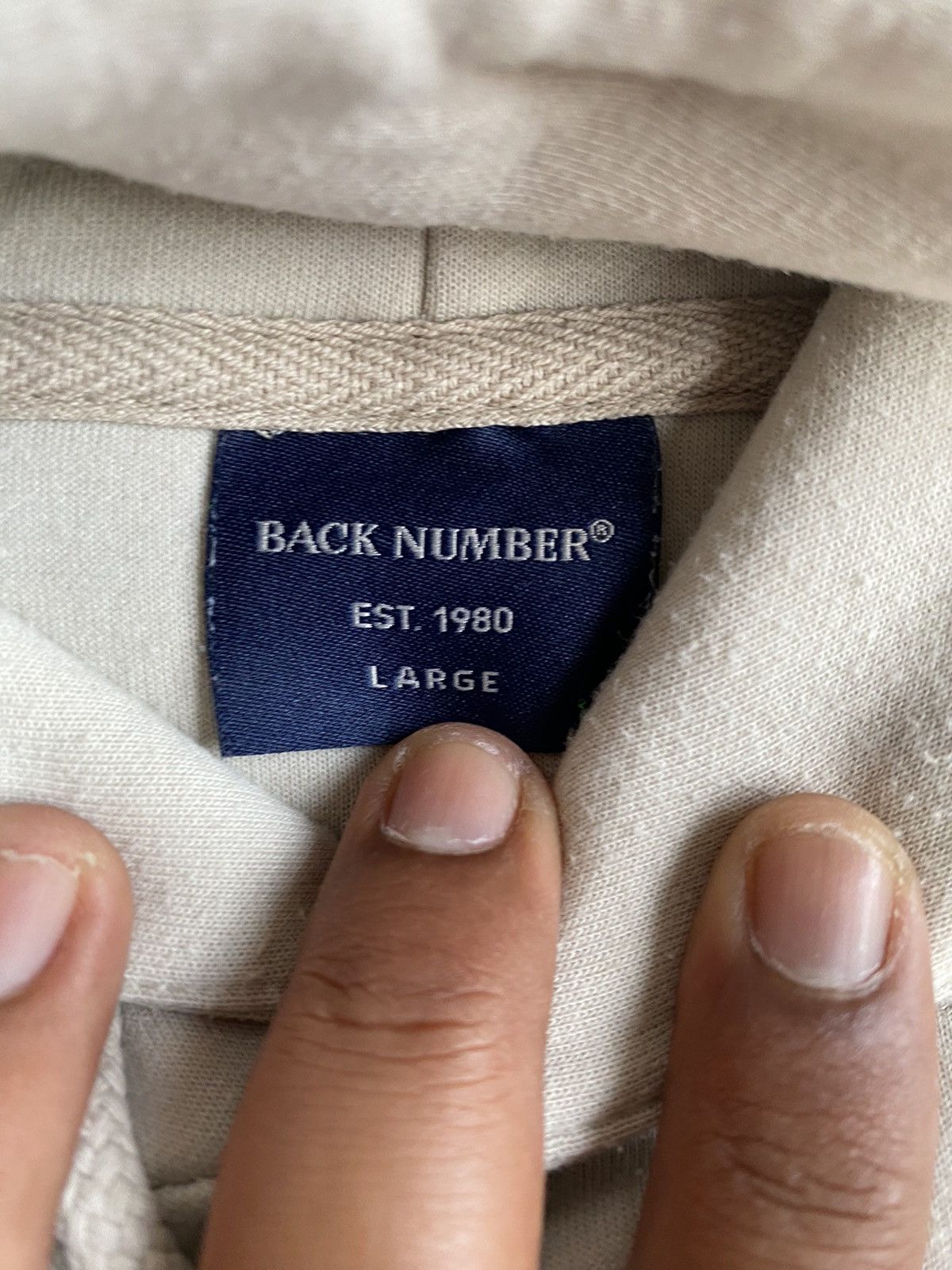 Japanese Brand Back Number Hooded Japanese Size US L / EU 52-54 / 3 - 4 Thumbnail