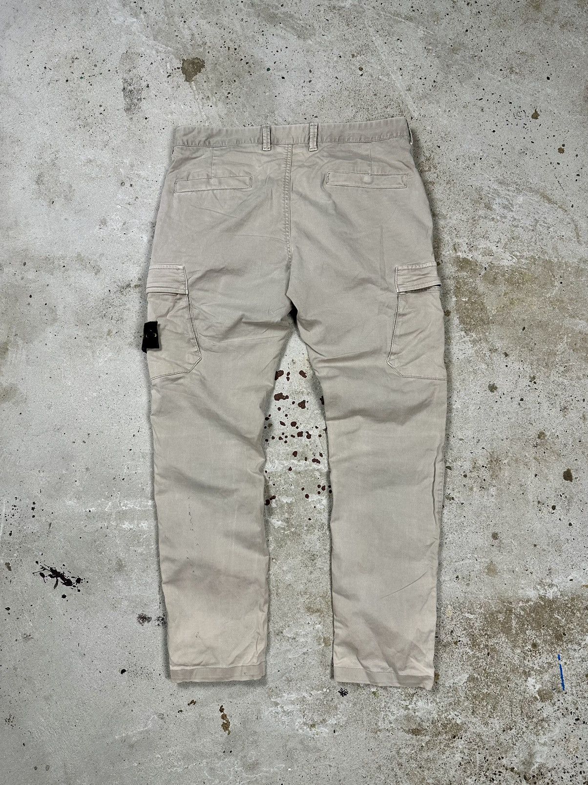 Massimo Osti × Stone Island Stone Island Beige Cargo Pants Type SK Size US 32 / EU 48 - 2 Thumbnail