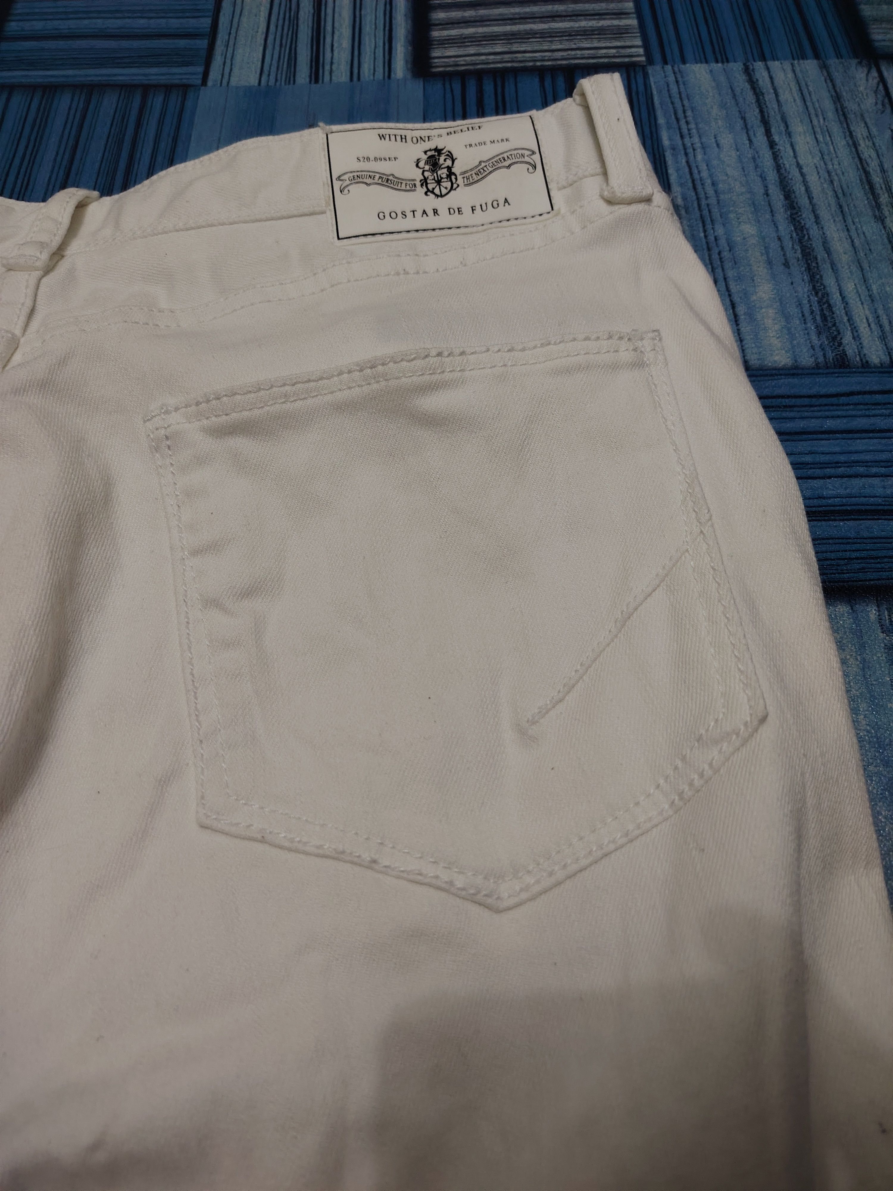 GOSTAR DE FUGA Gostar de Fuga Stretch Skinny Inspired Rick Owens Styles Size US 30 / EU 46 - 18 Thumbnail