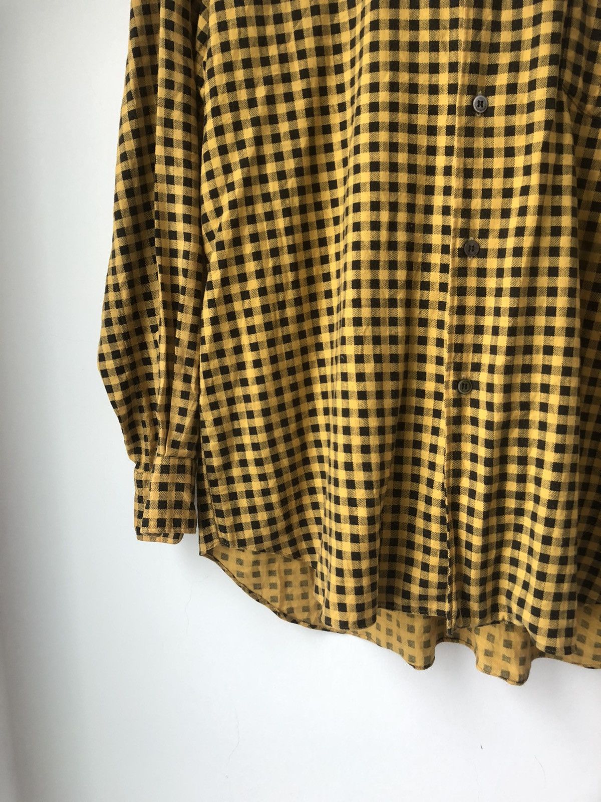 Comme des Garcons Cdgh+ gingham camp shirt Size US M / EU 48-50 / 2 - 3 Thumbnail