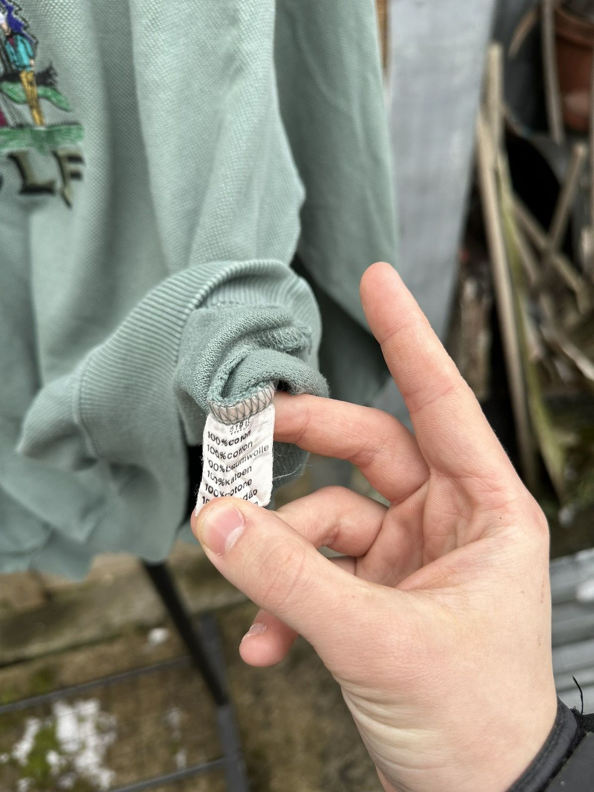 Lacoste × Vintage Vintage 90s Lacoste Golf Sweatshirt Crewneck Size US M / EU 48-50 / 2 - 5 Thumbnail