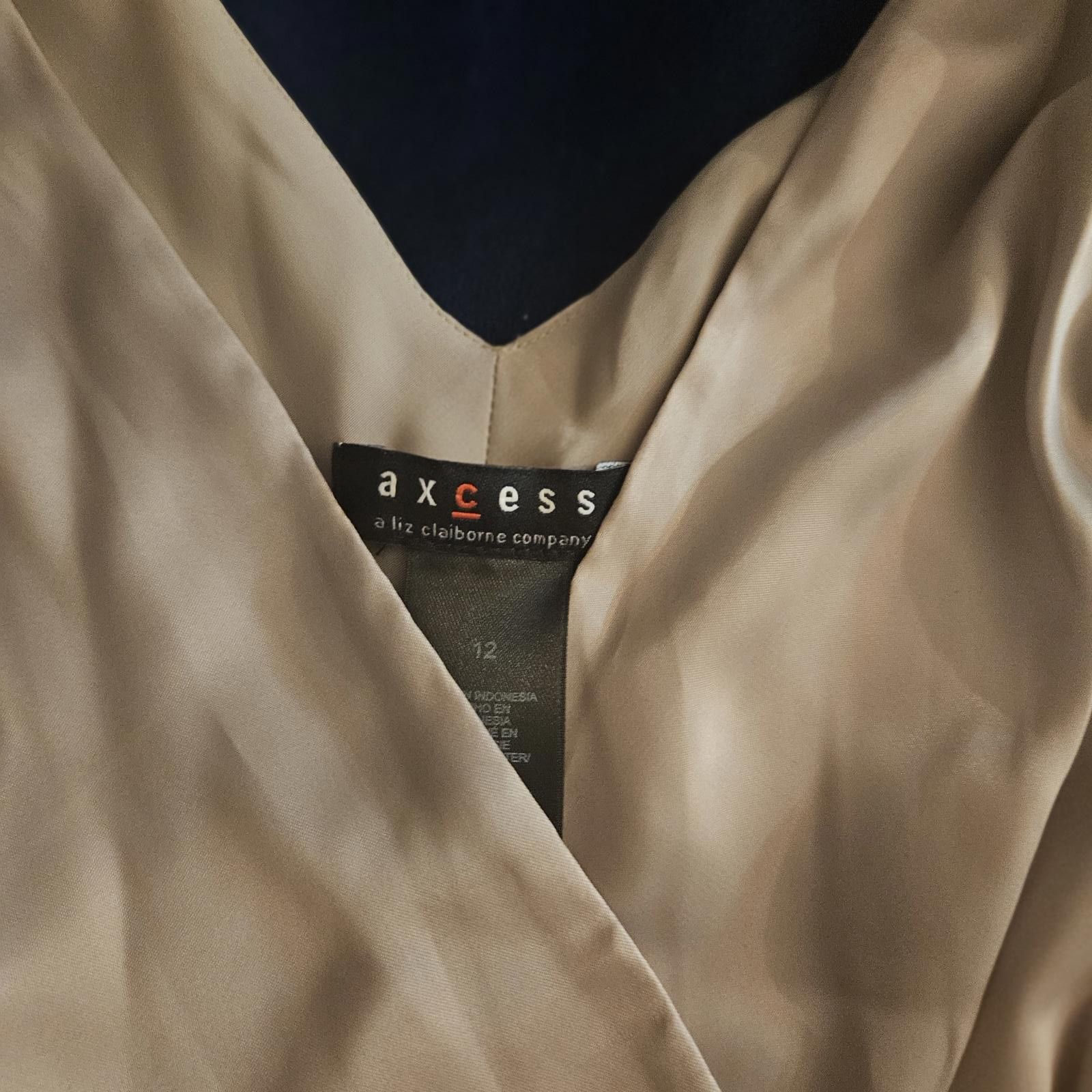 Other Axcess by Liz Claiborne Gradient Midi Dress - Size 12 Size XL / US 12-14 / IT 48-50 - 2 Thumbnail