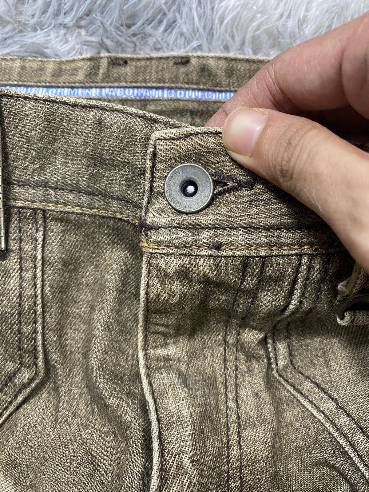 Japanese Brand Rare Nicole Club For Men Snake Pocket Jeans Size US 34 / EU 50 - 7 Thumbnail
