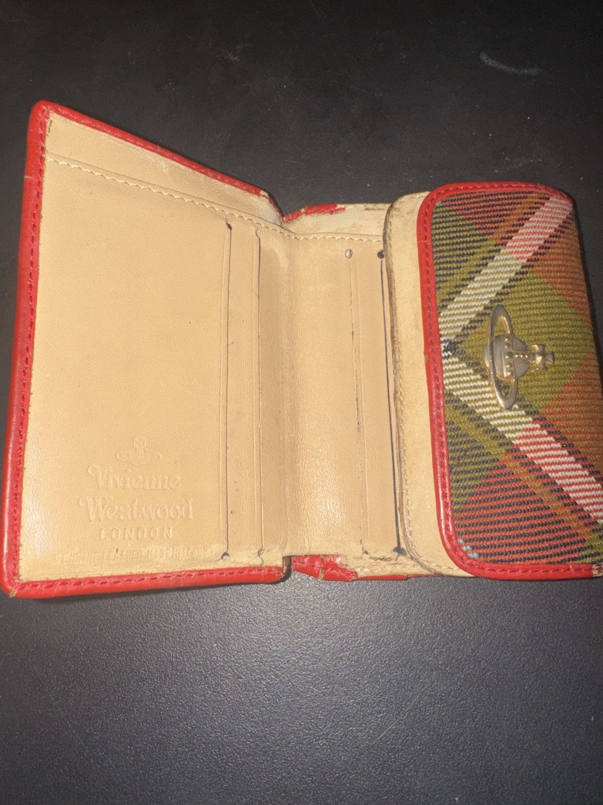 Vivienne Westwood Vivienne Westwood Plaid wallet Size ONE SIZE - 1 Thumbnail
