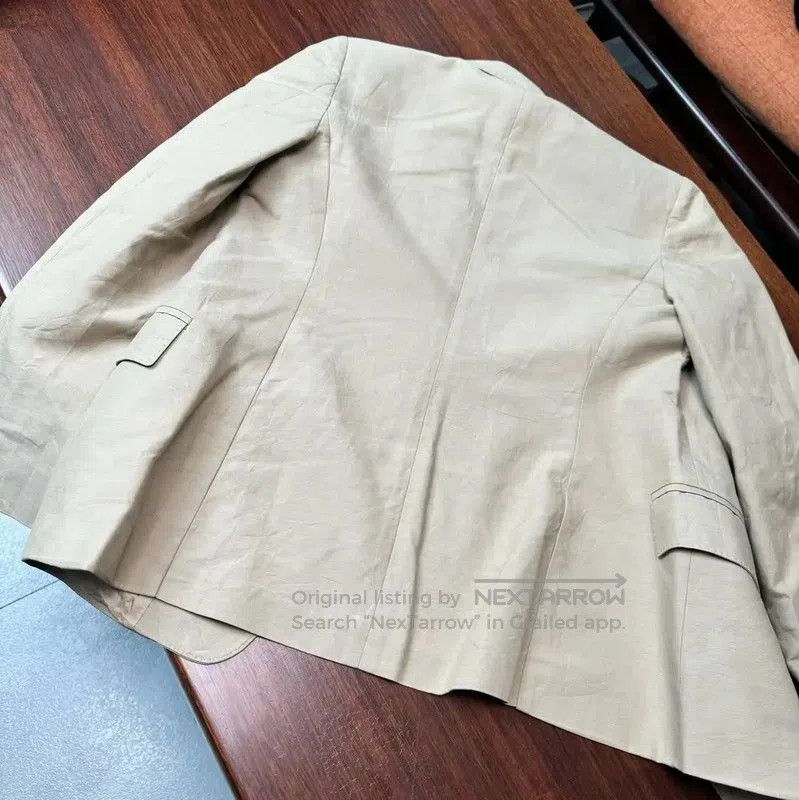 Max Mara MaxMara Women's Khaki Cotton Cardigan . Size M / US 6-8 / IT 42-44 - 8 Thumbnail