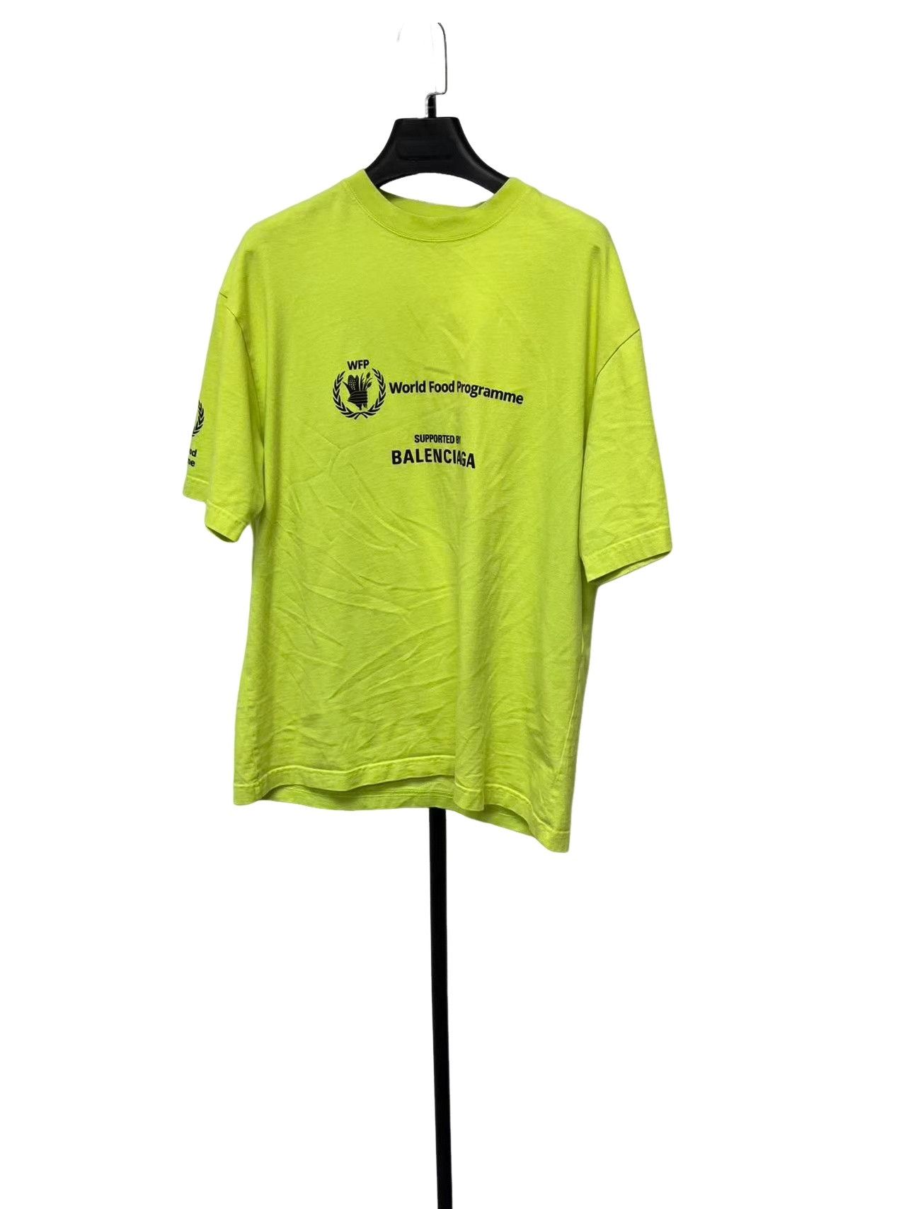 Balenciaga Balenciaga x WFP Logo T-Shirt Size XS Size XS / US 0-2 / IT 36-38 - 1 Thumbnail