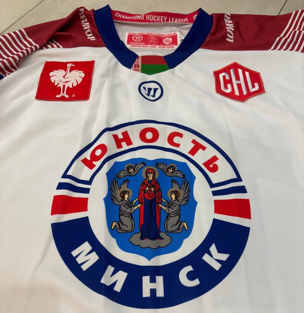 Warrior "Yunost-Minsk" is a Belarusian ice hockey club from Minsk Size US XL / EU 56 / 4 - 3 Thumbnail