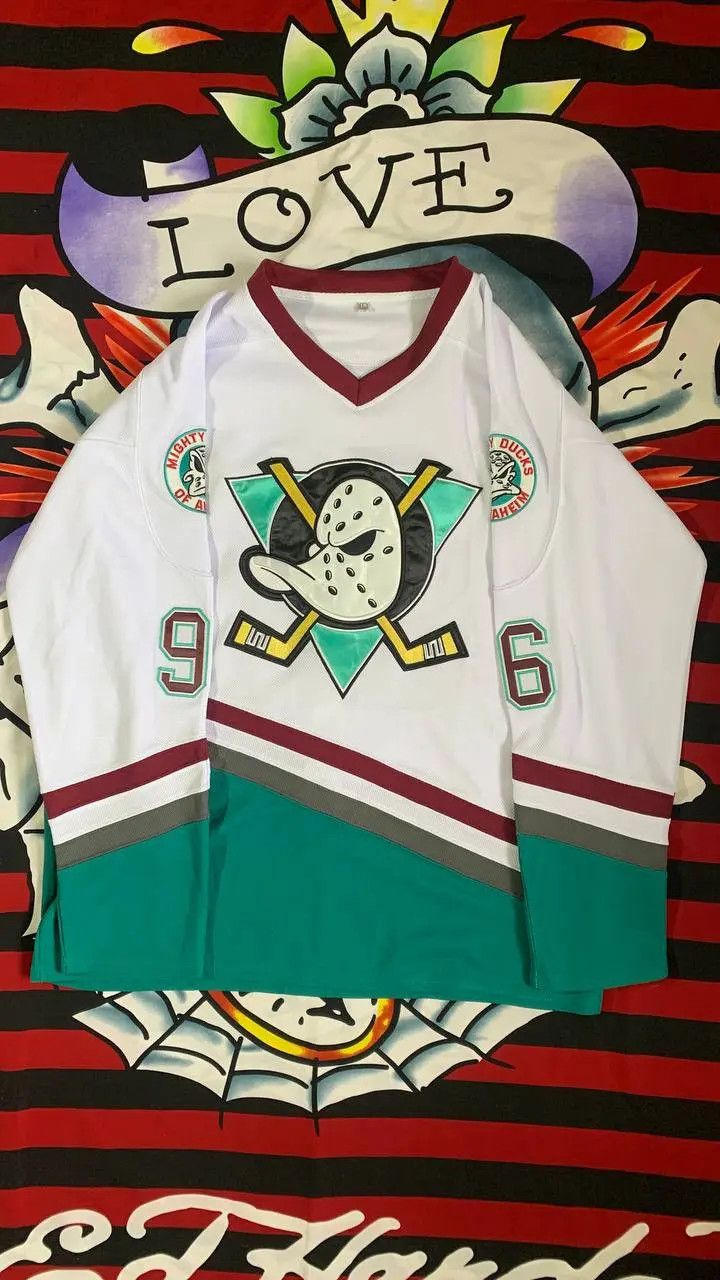 NHL Vintage Might Ducks Anaheim Shirt Large #96 Conway hockey Size US L / EU 52-54 / 3 - 1 Thumbnail