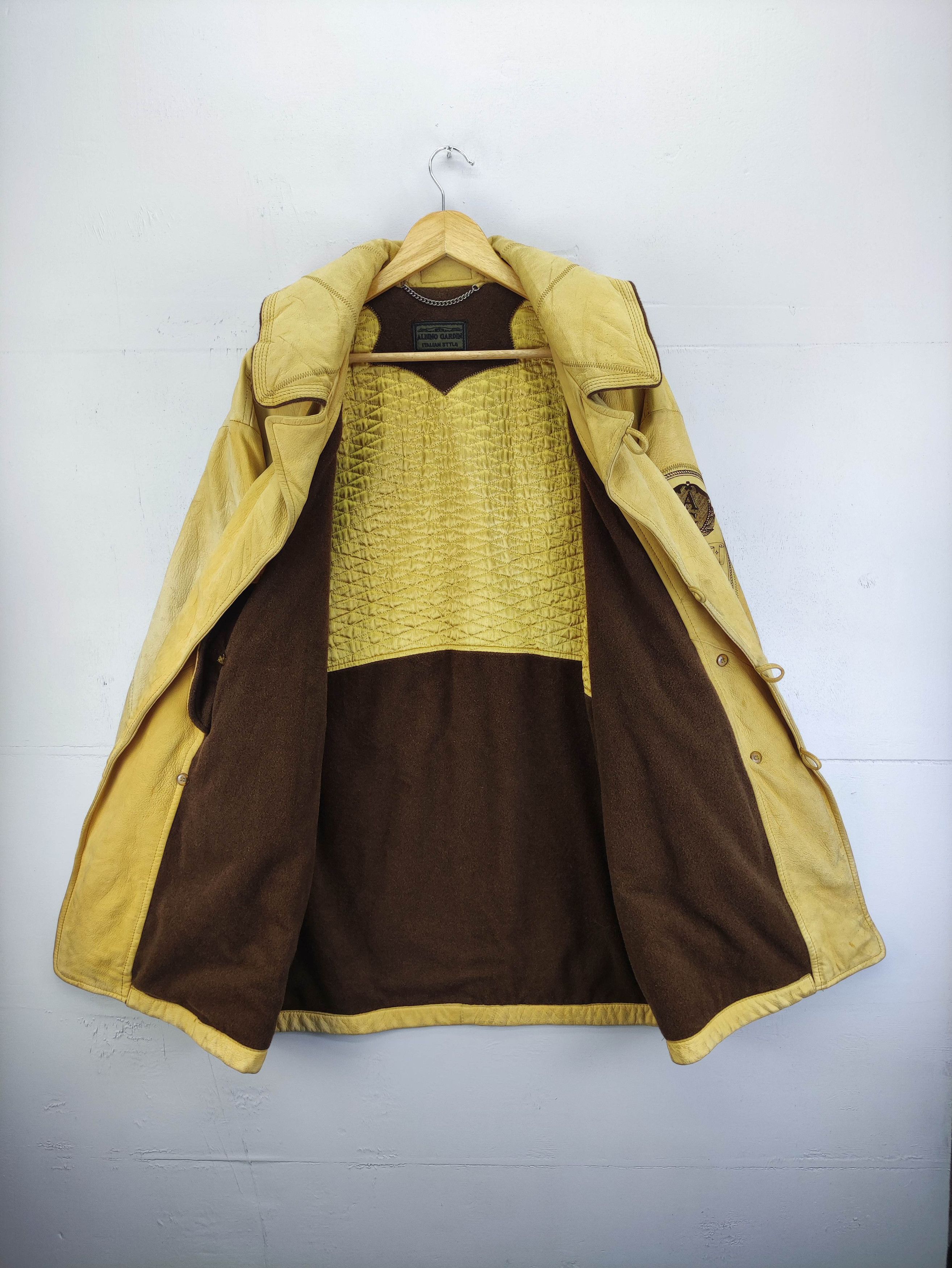 Leather Vintage Albino Gardin Italian Style Leather Jacket Size US L / EU 52-54 / 3 - 6 Thumbnail