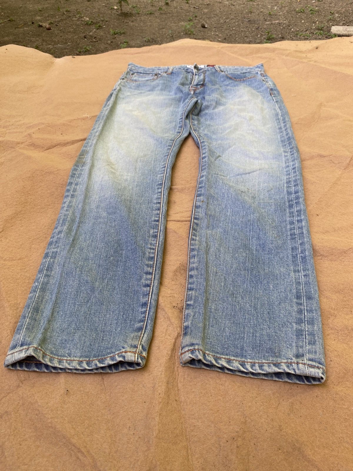 If Six Was Nine × Japanese Brand × Le Grande Bleu (L.G.B.) Vintage Kurashikin japan selvedge denim Size US 34 / EU 50 - 3 Thumbnail