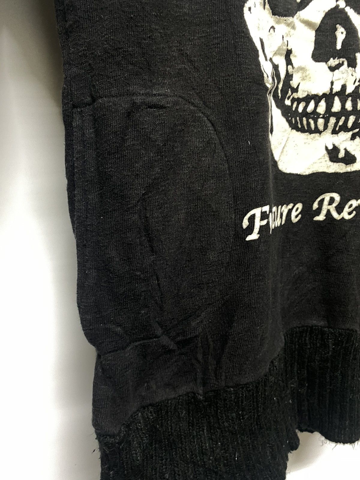 If Six Was Nine × Japanese Brand Listen Heartbeat Skull Punk Unbalanced Homosexualit Knitwear Size M / US 6-8 / IT 42-44 - 11 Thumbnail