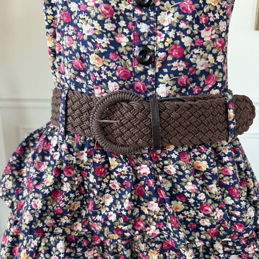 Other Vintage Y2K Deb Prairie Floral Tiered Ruffle Cowgirl Dress 1 Size XL / US 12-14 / IT 48-50 - 3 Thumbnail