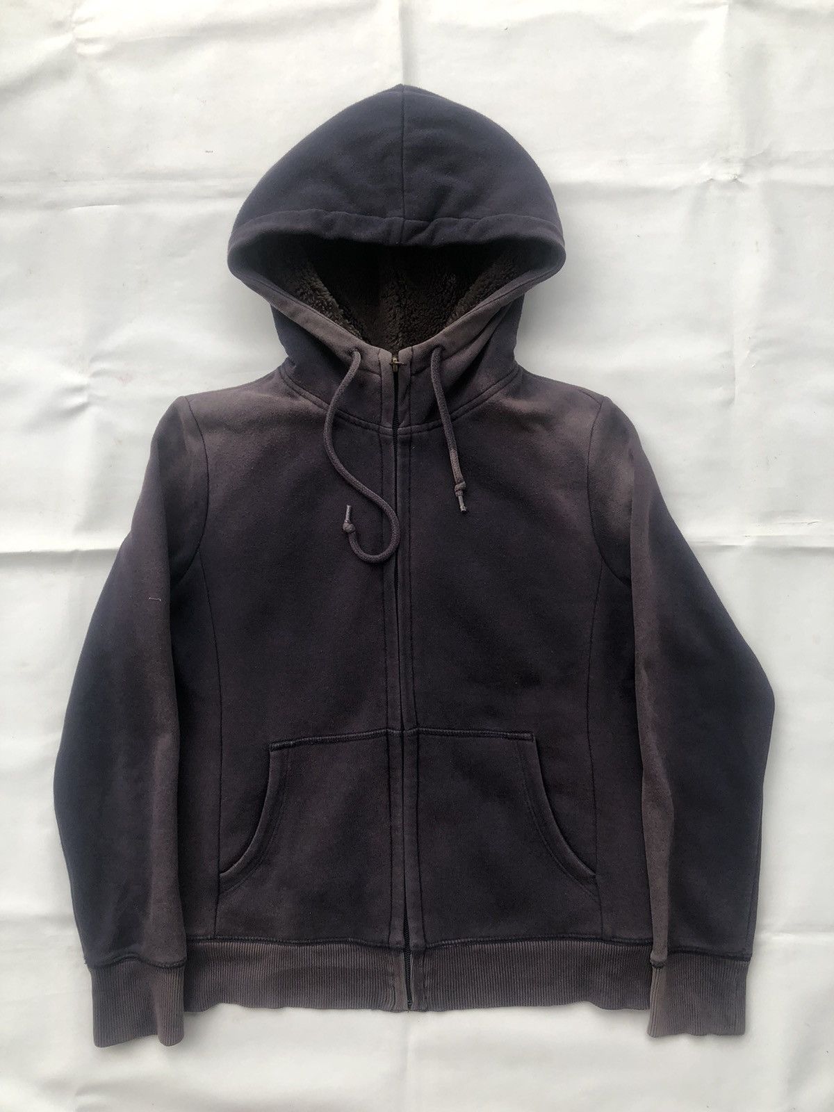 If Six Was Nine Japanese Sun Faded Fur Hoodie Ifsix Rock Punk Style Size US S / EU 44-46 / 1 - 1 Thumbnail