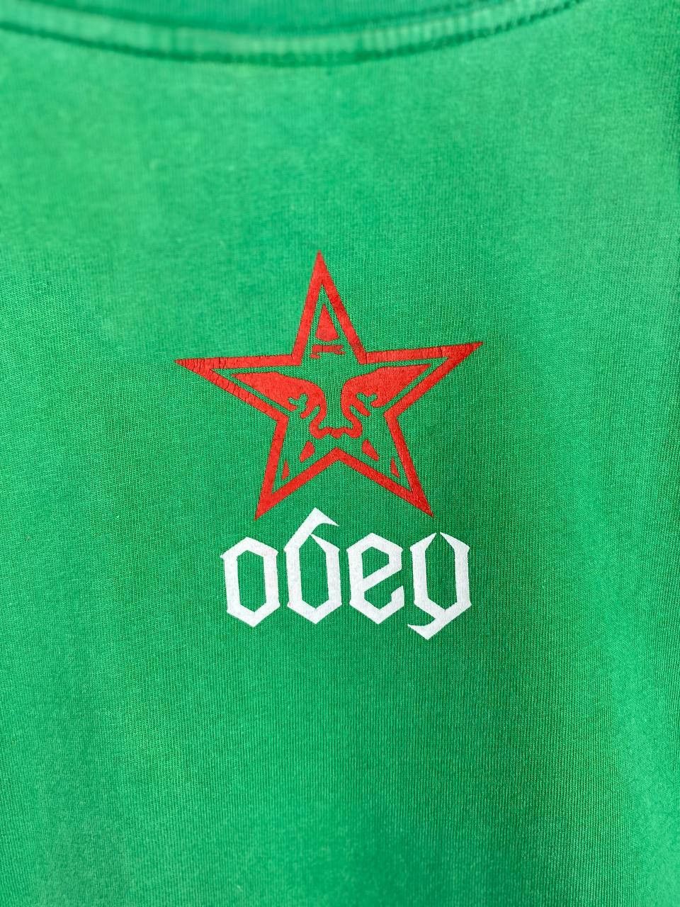 Obey obey x rolling stones tee nice design Size US M / EU 48-50 / 2 - 6 Thumbnail