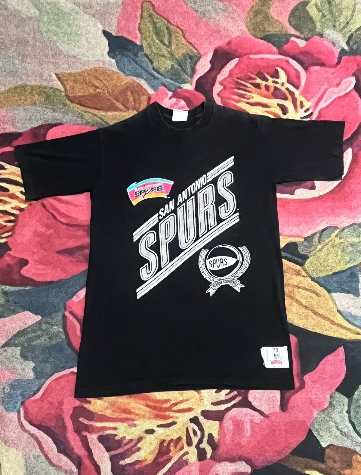 Vintage Vintage San Antonia Spurs Shirt NBA Size US L / EU 52-54 / 3 - 1 Thumbnail