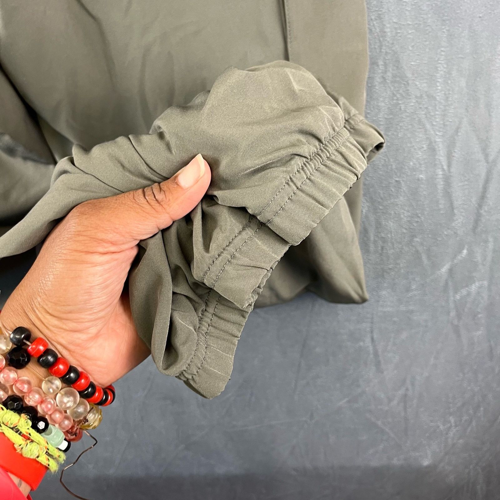 Other RBX Soft Cargo Tapered Windbreaker Joggers Womens Large Size 32" / US 10 / IT 46 - 8 Thumbnail