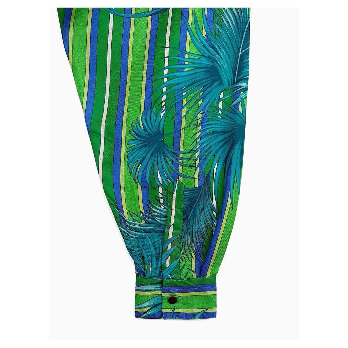 Versace Versace V2 Silk Jungel Print Shirt Size US M / EU 48-50 / 2 - 6 Thumbnail