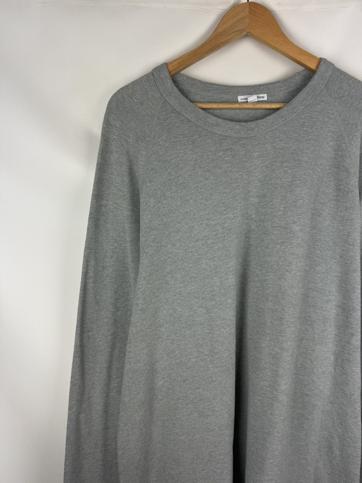 James Perse Standard James Perse Cotton Crew Neck Sweatshirt Pullover Size US XXL / EU 58 / 5 - 4 Thumbnail