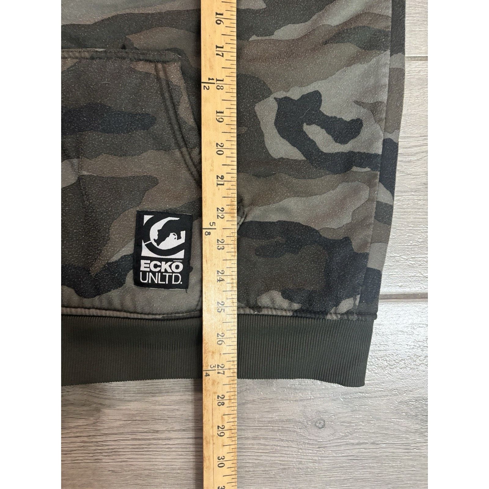 Ecko Unltd. Ecko Unltd XL Camo Sherpa Lined Full Zip Jacket Y2K Heavy Size US XL / EU 56 / 4 - 8 Thumbnail
