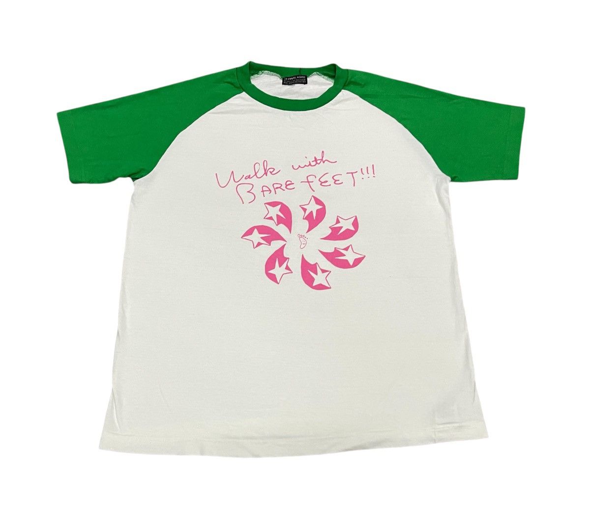 Final Home 2000s ISSEY MIYAKE FINAL HOME “WALK WITH BARE FEET” T SHIRT Size US S / EU 44-46 / 1 - 2 Thumbnail