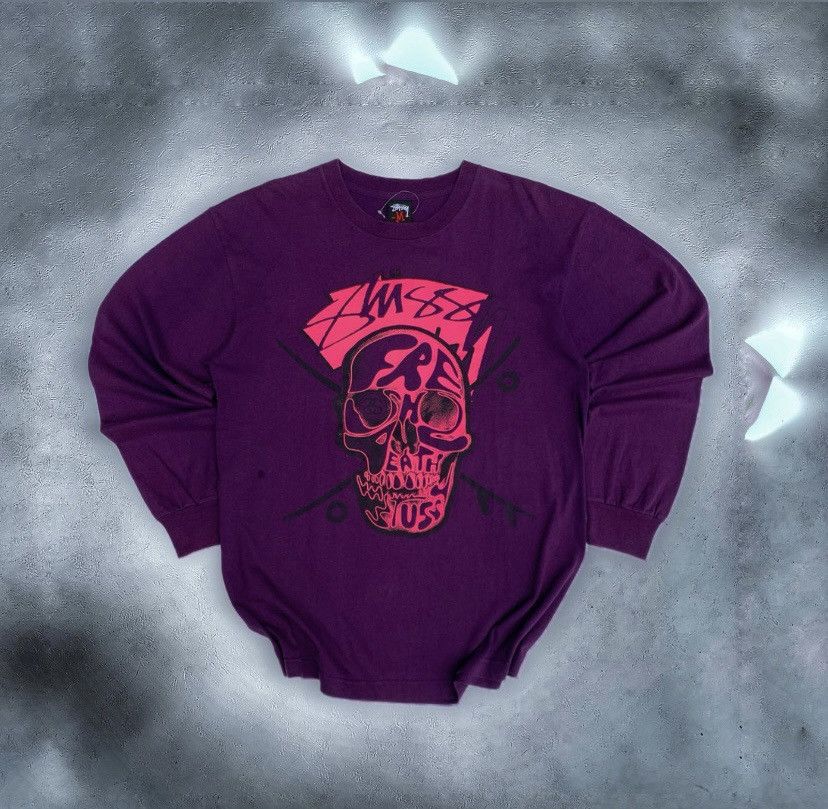 Stussy × Vintage Stussy Fresh And Death School Size US M / EU 48-50 / 2 - 1 Thumbnail