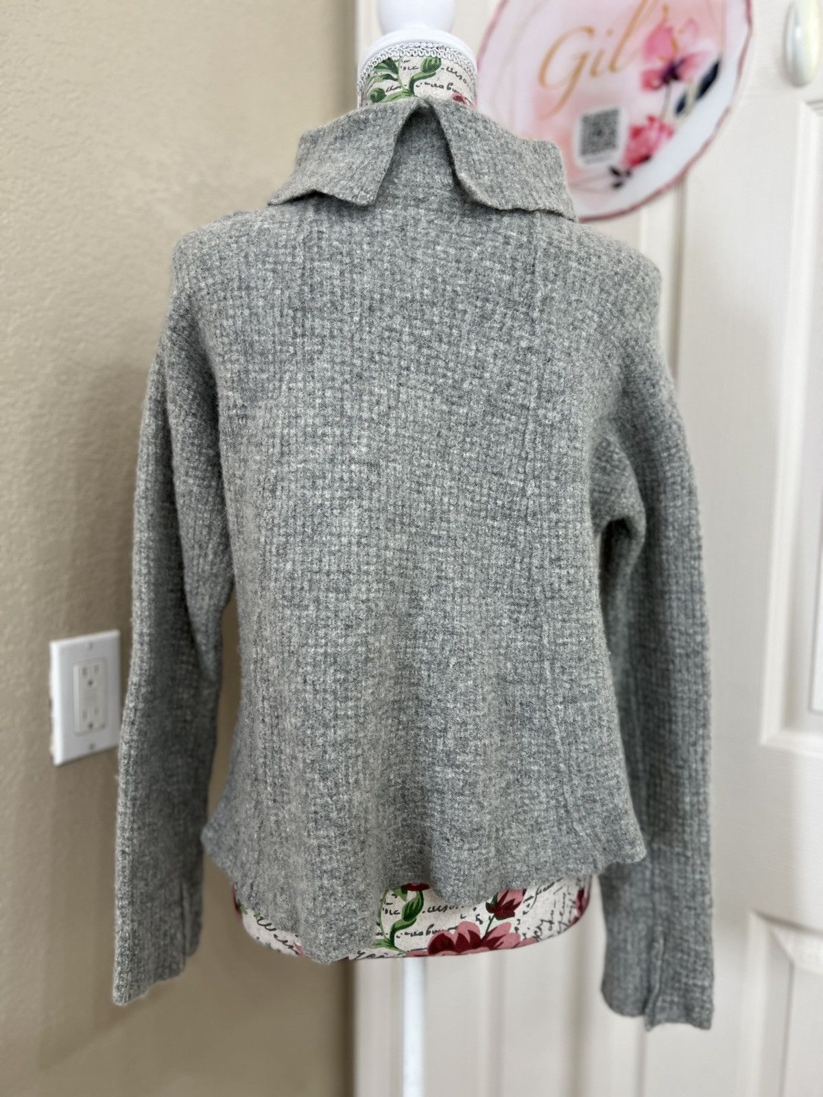 Free People Free People gray wool sweater size M Size M / US 6-8 / IT 42-44 - 3 Thumbnail