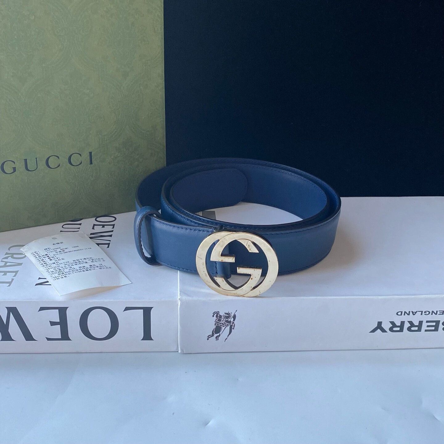 Gucci Gucci Leather Belt Size ONE SIZE - 1 Thumbnail