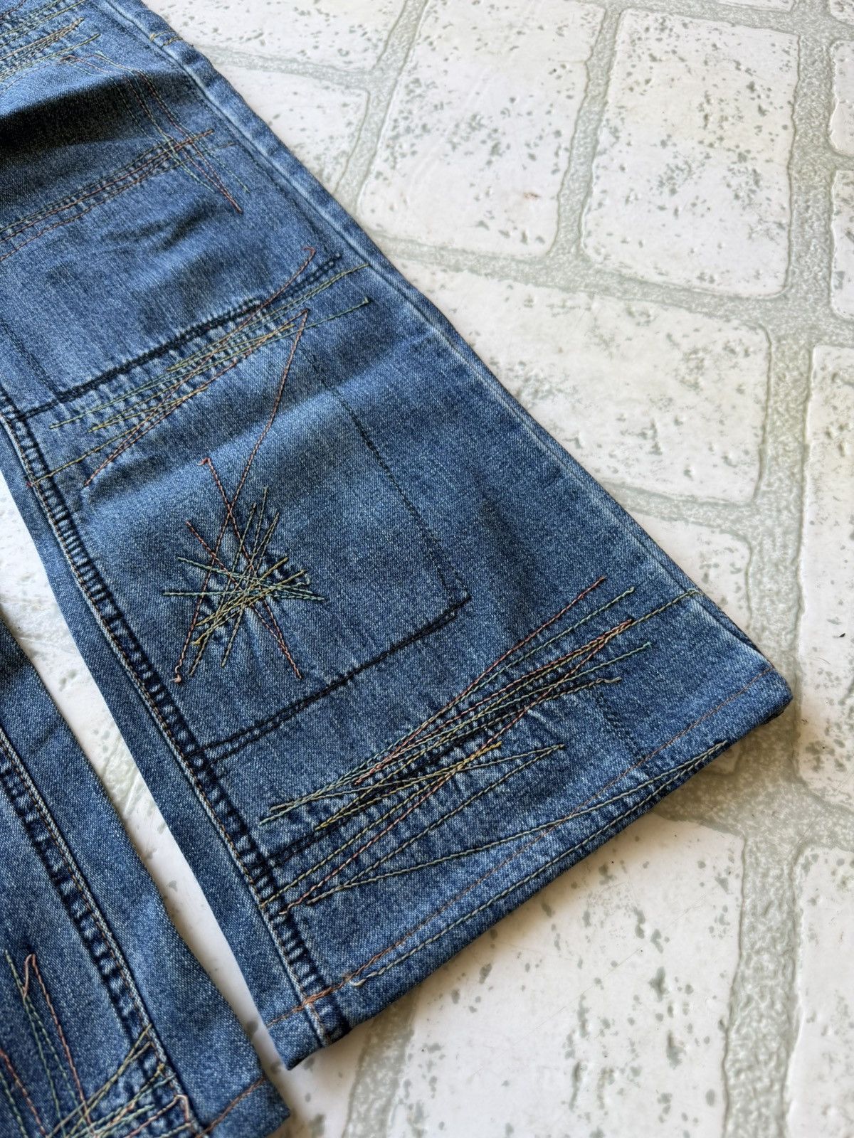 Hysteric Glamour Vintage Hysteric Glamour Flared Crazy Jeans Size US 28 / EU 44 - 5 Thumbnail