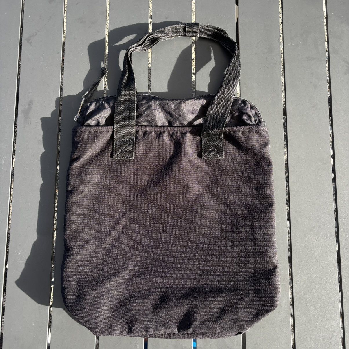 Vintage Eastpak Shopper Bag “how To Survive” Skull Patch in Black, Men's — image 5 of 6