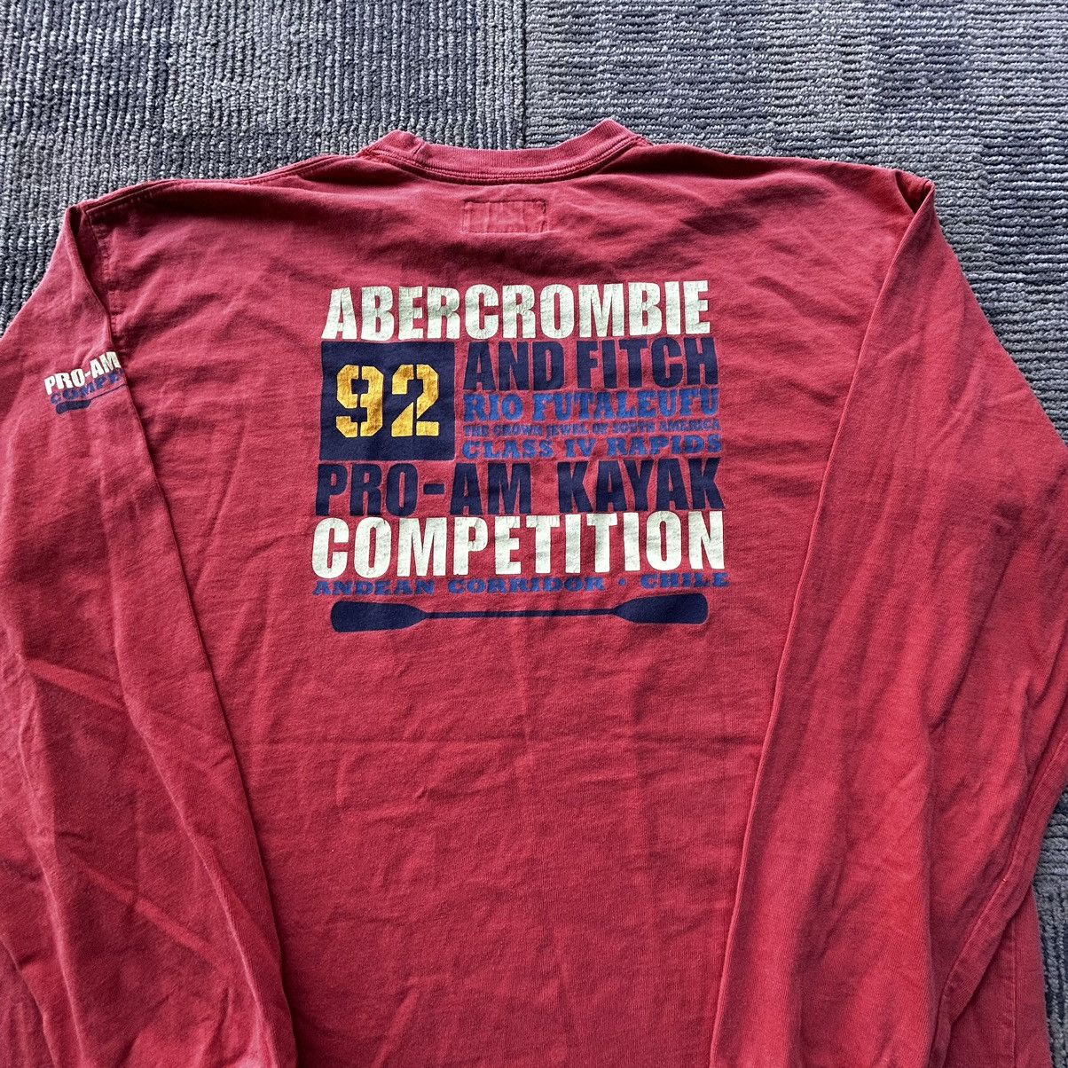 Abercrombie & Fitch VTG Abercrombie & Fitch Kayak Competition Longsleeve Shirt Size US M / EU 48-50 / 2 - 8 Thumbnail