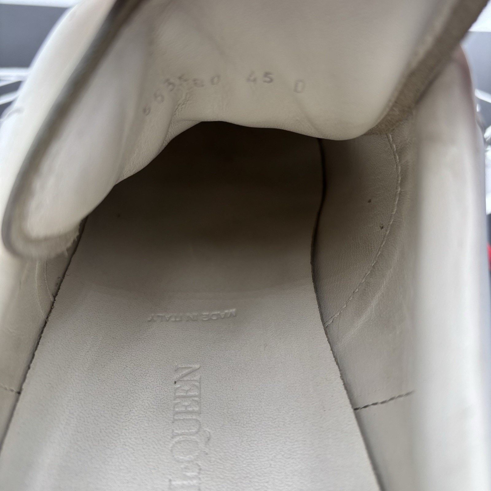 Alexander McQueen Alexander McQueen Oversized ' White Red Sole ' | GREAT COND! Size US 12 / EU 45 - 20 Thumbnail