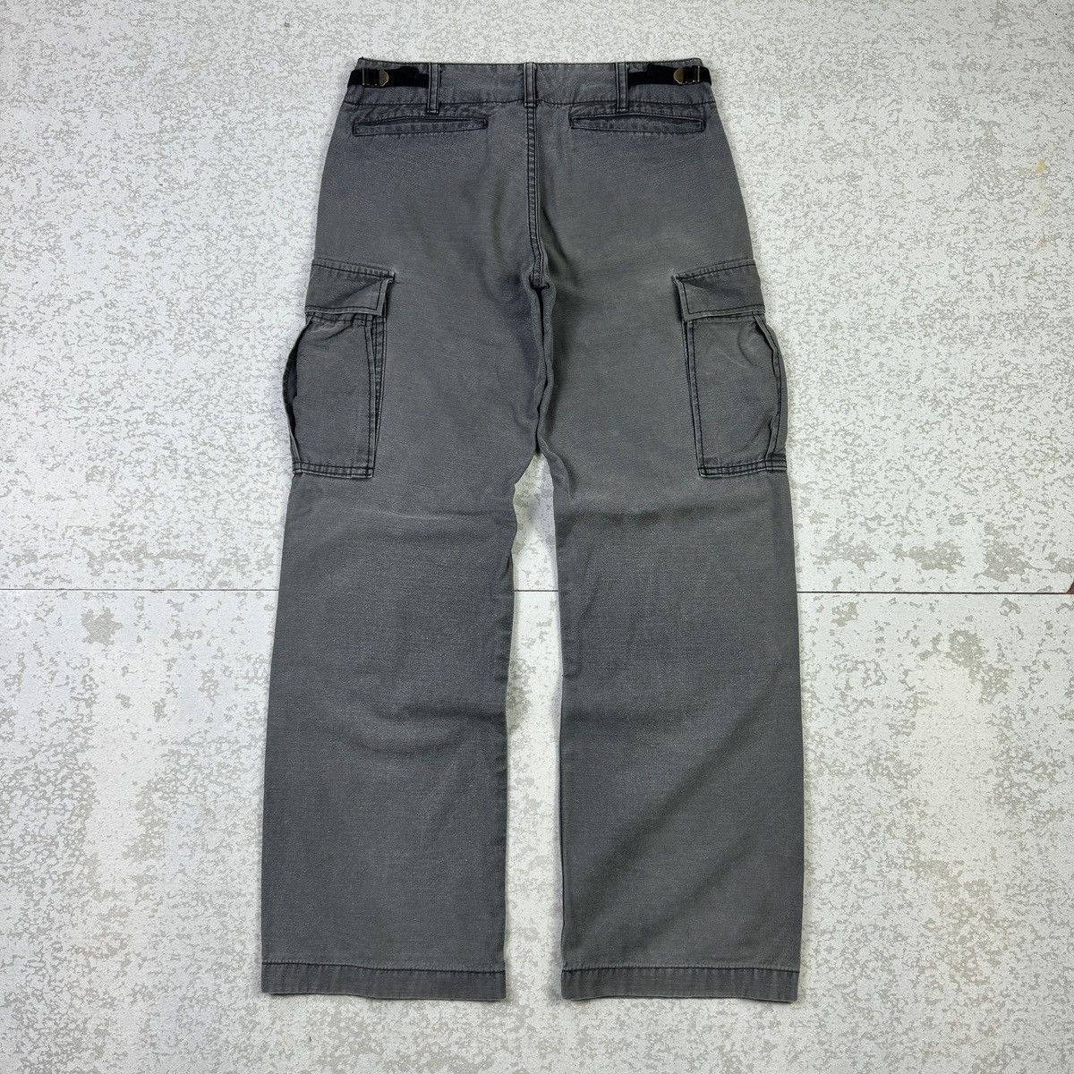 Japanese Brand chez-voeu Faded Cargo Pants Japanese Brand Size US 29 - 3 Thumbnail