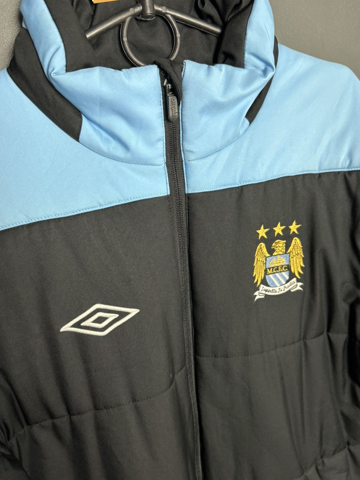 Umbro Manchester City Training Football Jacket Size US M / EU 48-50 / 2 - 3 Thumbnail