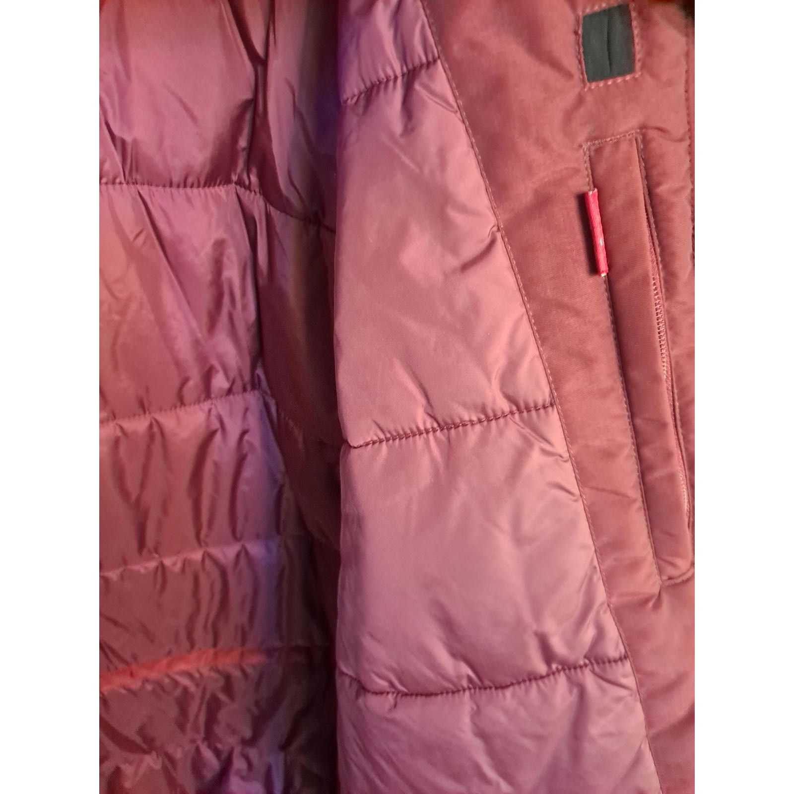 L.L. Bean L.L. Bean Maroon Winter Coat With Lots of Pockets and Remova Size US XL / EU 56 / 4 - 5 Thumbnail