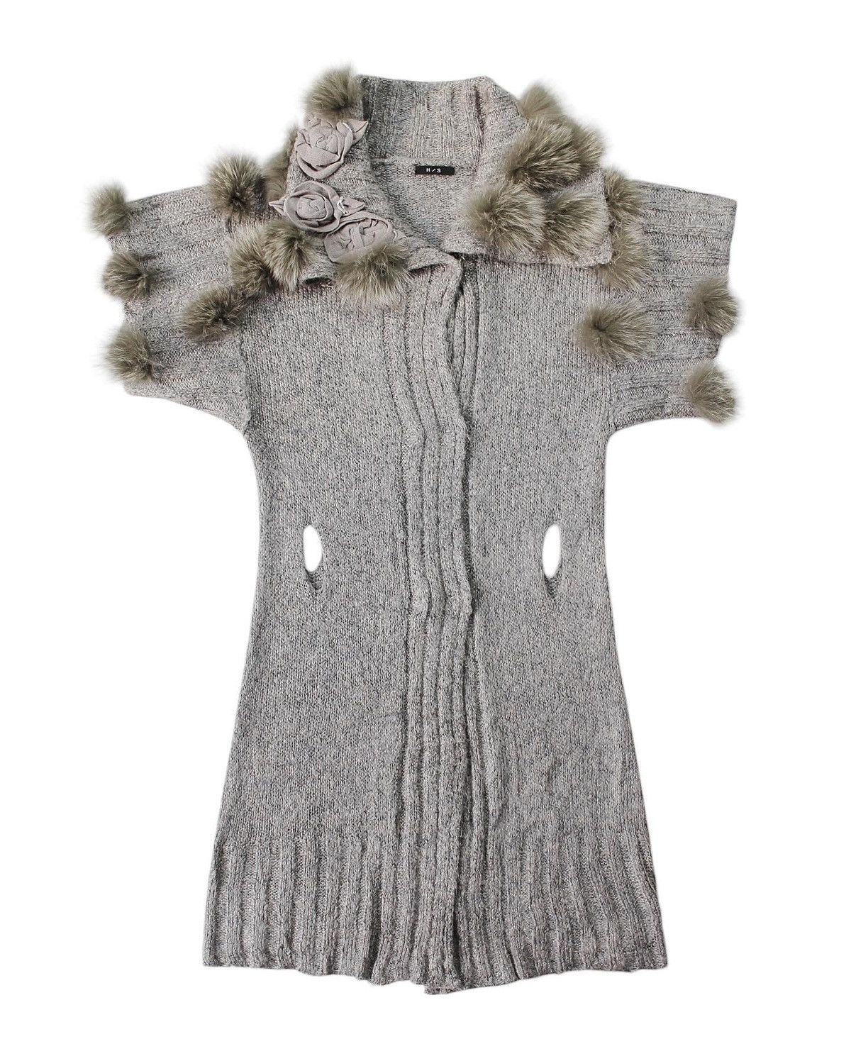 Vintage 2000S H/S FUR KNITWEAR Size M / US 6-8 / IT 42-44 - 1 Thumbnail