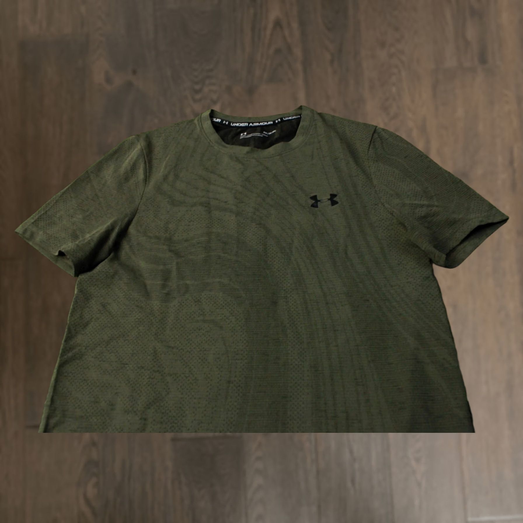 Under Armour Under Armour Shirt Men Training Jersey Tee S Olive Classic Fit Short Sleeve Crew Neck 72cm 44cm Size US S / EU 44-46 / 1 - 1 Thumbnail