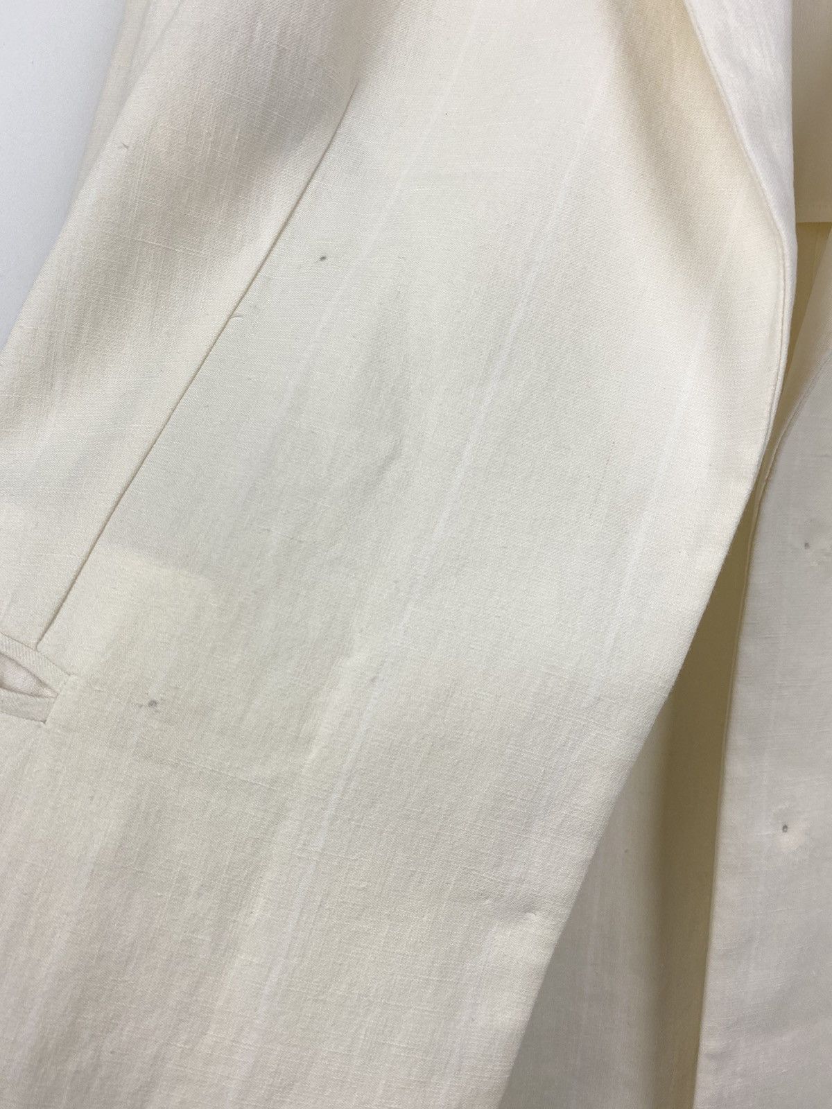 Brunello Cucinelli Brunello Cucinelli Cotton/Linen None Button Blazer Jacket Size M / US 6-8 / IT 42-44 - 5 Thumbnail
