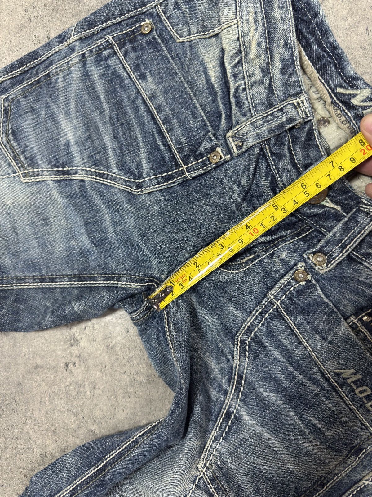 Acne Studios × Our Legacy × Vintage ᶠᵃⁿᶜʸᵍᵘʸ BNWT Y2K Baggy Washed Denim Jeans Wide leg vintage Size US 28 / EU 44 - 11 Thumbnail