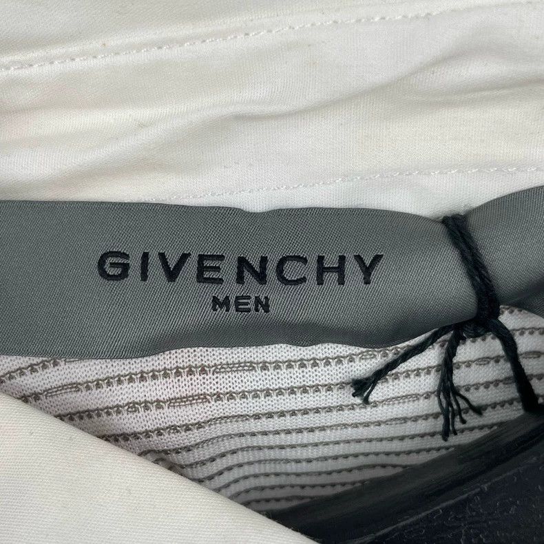 Givenchy Givenchy Four-Panel Striped Patchwork Long Sleeve Polo Shi Size US L / EU 52-54 / 3 - 4 Thumbnail