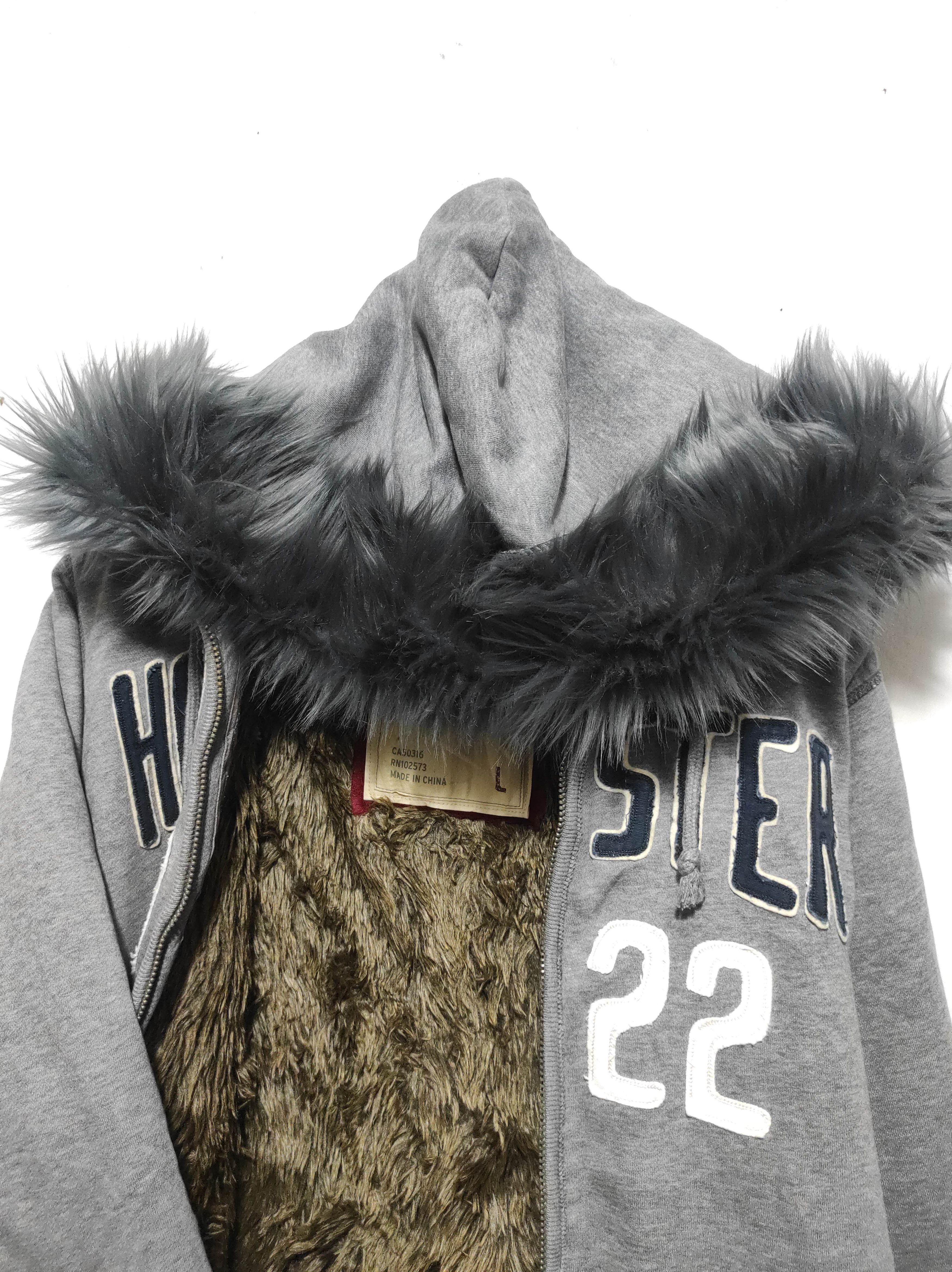 If Six Was Nine Hollister Sherpa Zip Fur Hoodie LGB style Size US L / EU 52-54 / 3 - 3 Thumbnail