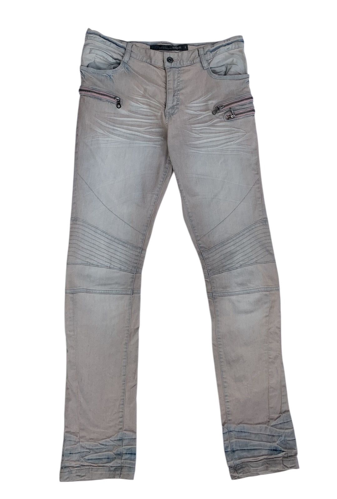 Schlussel Schlussel Biker Denim Pants Jeans W30 Size US 31 - 1 Thumbnail