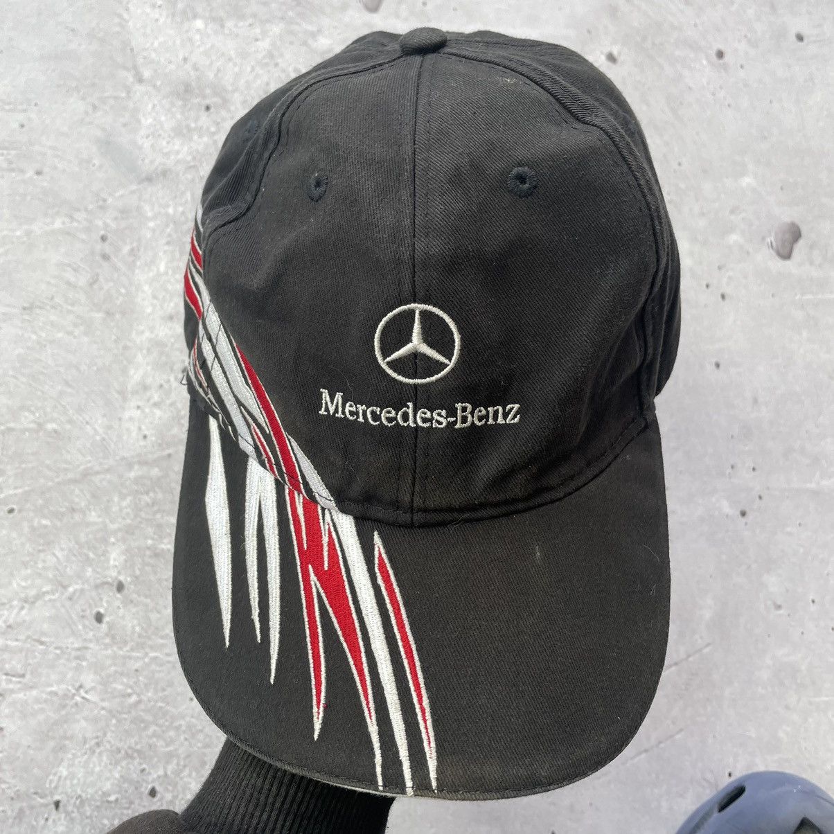 Mercedes-Benz × Vintage Vintage Mercedes-Benz Streetwear hat cap y2k Size ONE SIZE - 4 Thumbnail