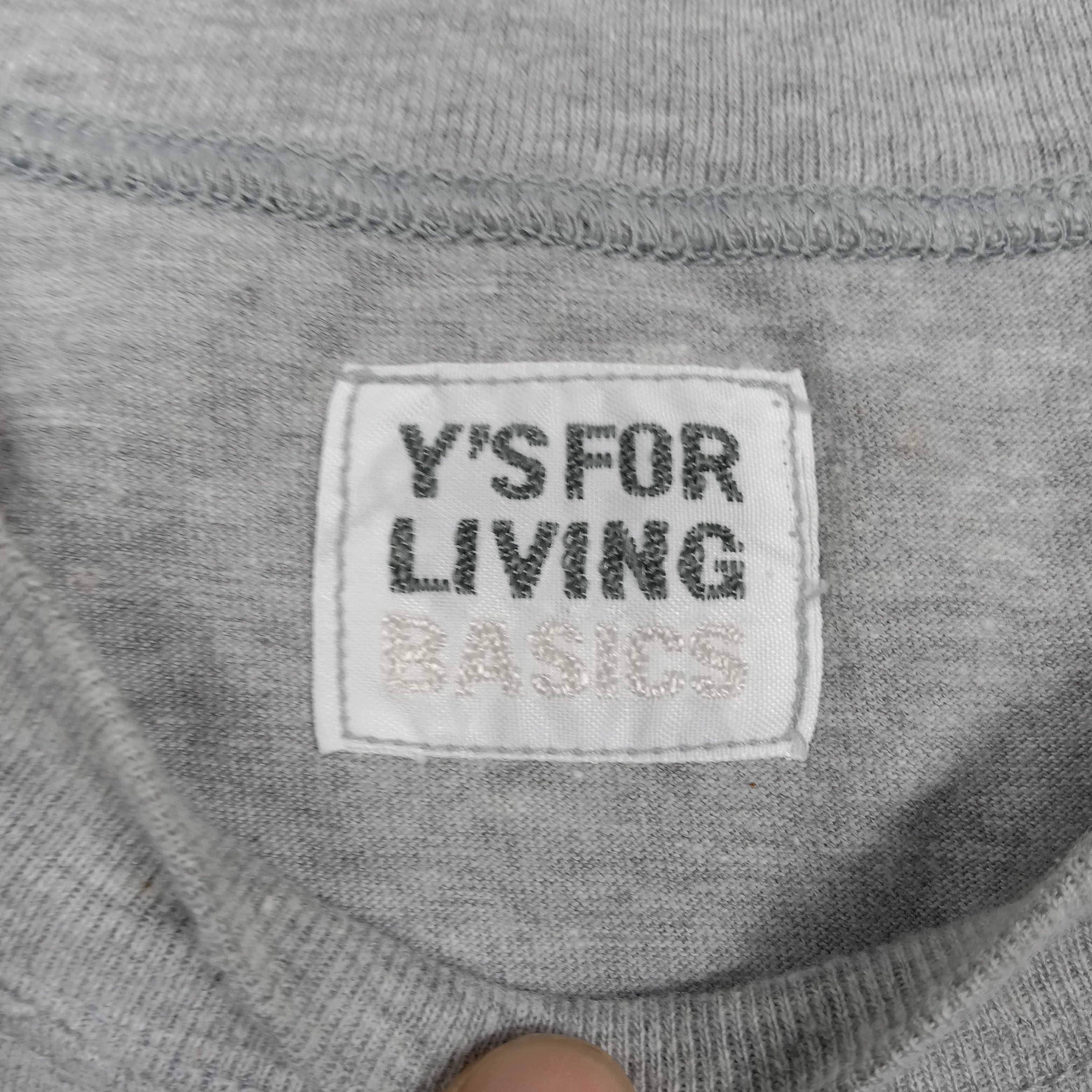 Yohji Yamamoto Y's For Men by Yohji Yamamoto Japanese Tshirt C285N42 Size US L / EU 52-54 / 3 - 3 Thumbnail