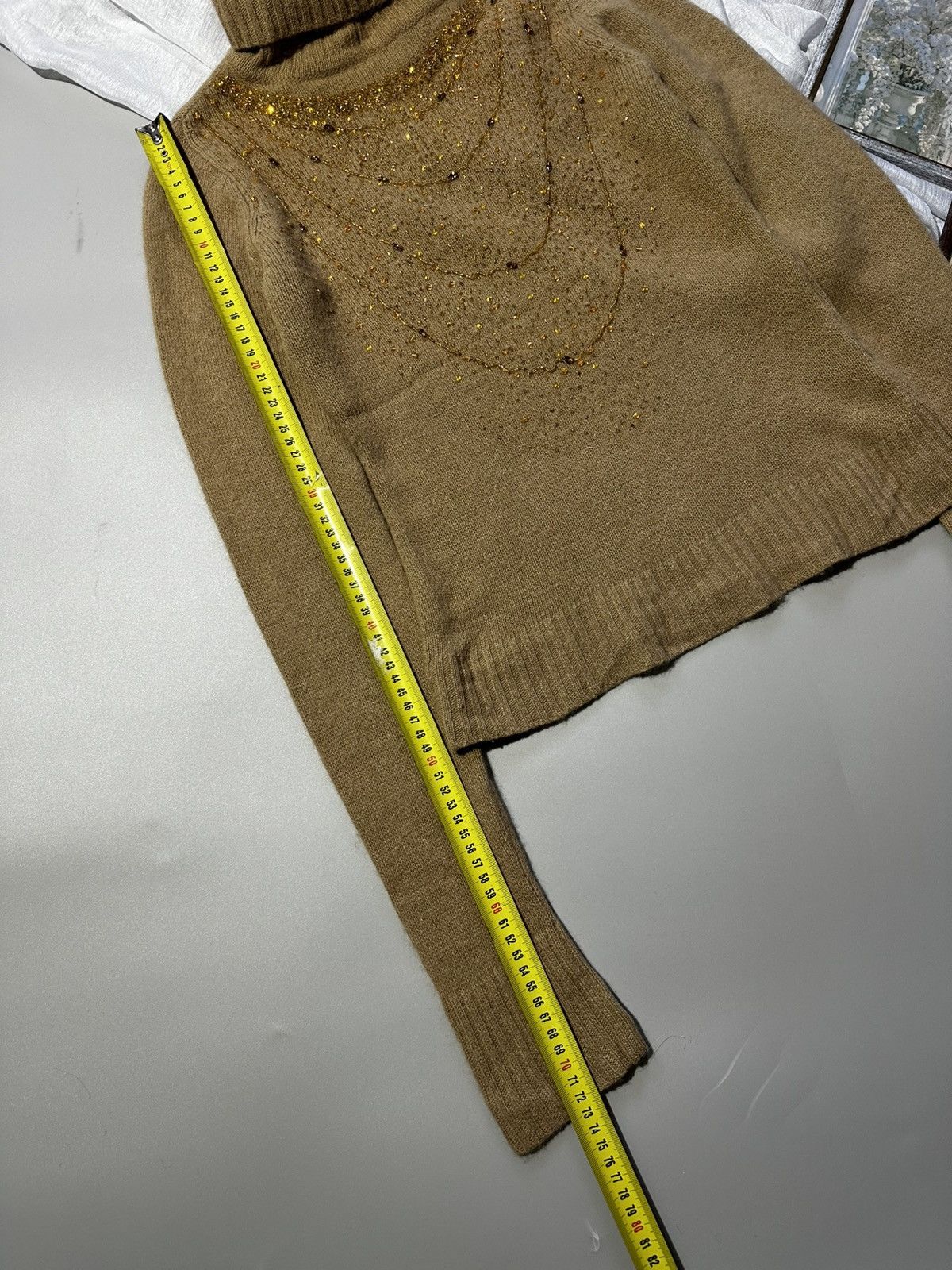Dolce & Gabbana D&G Dolce & Gabbana Archive Embellished Turtleneck Sweater Size XS / US 0-2 / IT 36-38 - 5 Thumbnail