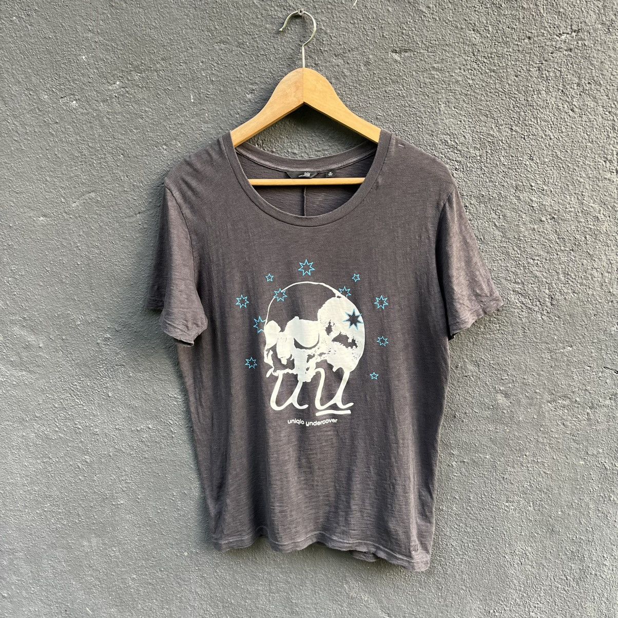 Thrashed Faded Uniqlo X Undercover Japanese Brand Tee