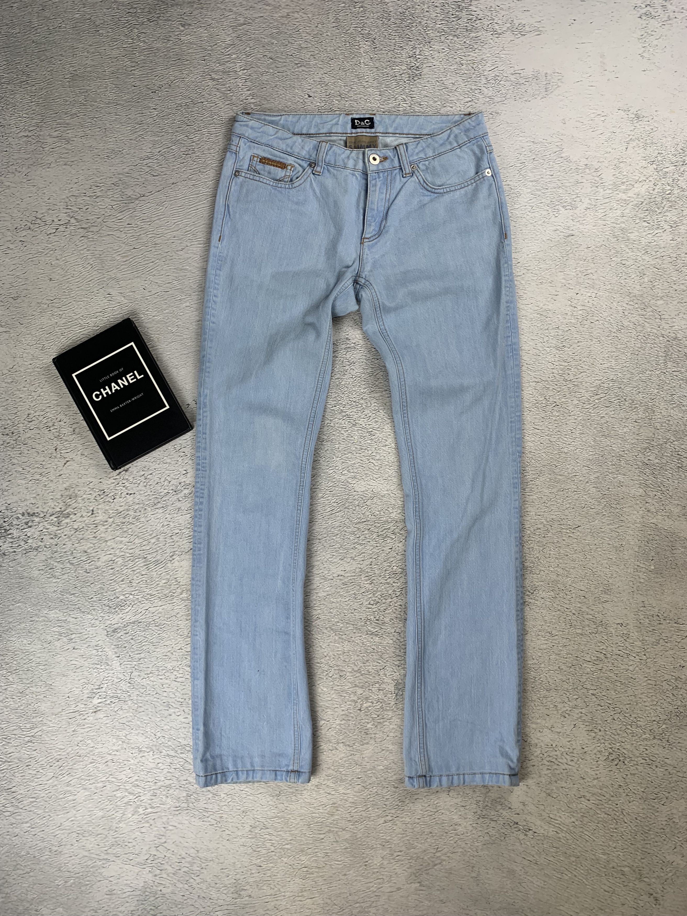 Dolce & Gabbana × Vintage Vintage Dolce & Gabbana jeans Big logo Oldmoney Luxury Size 26" / US 2 / IT 38 - 3 Thumbnail